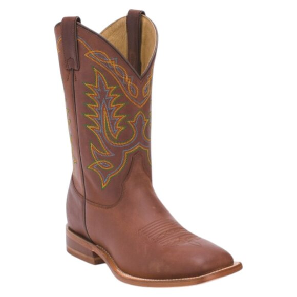 JUSTIN Shoes - JUSTIN Men's Made In Mexico Leather Whitman Western Boots